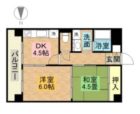 ダイアパレス大手門 - 所在階 の間取り図