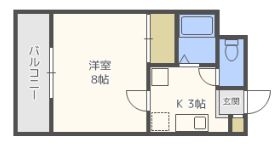 チェりーブラッサムTaKeDa2303号室-間取り