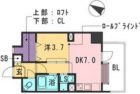 セイスピノス - 所在階***階の間取り図 4362