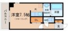 エルミタージュ高砂 - 所在階 の間取り図