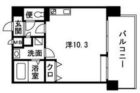 エスティメゾン薬院 - 所在階***階の間取り図 4374