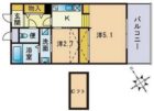 ヴィスティス02天神南 - 所在階 の間取り図