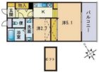 ヴィスティス02天神南 - 所在階***階の間取り図 4426