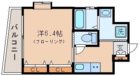 コスモス御笠川 - 所在階 の間取り図