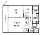 リンデン東薬院 - 所在階***階の間取り図 4436