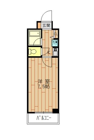 ノアーズアーク博多南207号室-間取り