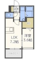 エンクレスト博多ハーモニー - 所在階 の間取り図