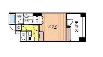 アイビースクエア1312号室-間取り