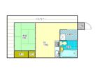 チュリス福岡 - 所在階 の間取り図