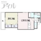 プレジールTJ - 所在階 の間取り図