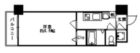 エンクレスト赤坂弐番館 - 所在階5階の間取り図 4494