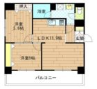 エステート博多駅南ハウス - 所在階 の間取り図