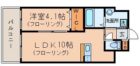 サリナス大名弐番館 - 所在階***階の間取り図 4528