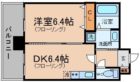 高口箔屋ビル - 所在階 の間取り図