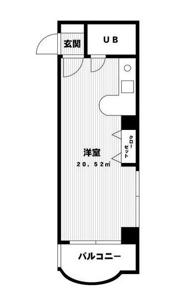 シティガーデン奈良屋703号室-間取り