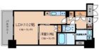 ＲＪＲプレシア薬院 - 所在階 の間取り図