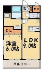 プライムアーバン薬院南 - 所在階 の間取り図