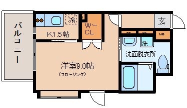 アイセレブ高砂ベネフィス801号室-間取り