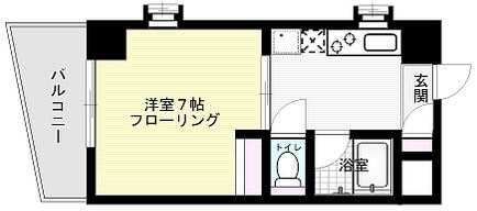 インペリアル舞鶴501号室-間取り