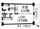 アーバンハイツ住乃江 - 所在階 の間取り図