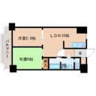 ダイアパレス博多駅前 - 所在階7階の間取り図 4671