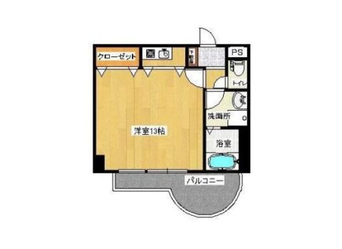 モアフィールド天神南302号室-間取り