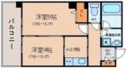 エコノ桜坂８ - 所在階 の間取り図