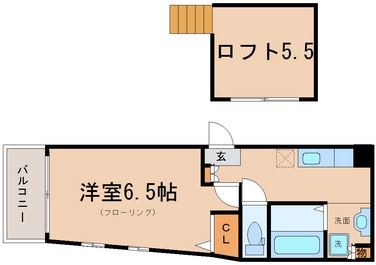 イル・グラッツィア平尾III201号室-間取り