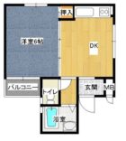 セントラルステイズ - 所在階 の間取り図