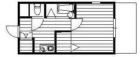ピュアドームエール大濠 - 所在階 の間取り図