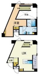 すみれ館 - 所在階***階の間取り図 4740