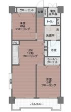 シティマンション高砂 - 所在階***階の間取り図 4777