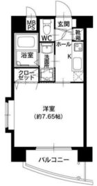 フレール薬院 - 所在階***階の間取り図 4812