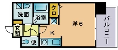 エンクレスト西公園III401号室-間取り