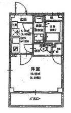 イルネージュ高砂 - 所在階 の間取り図