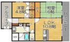 アビターレ薬院南 - 所在階***階の間取り図 4832