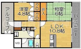 アビターレ薬院南901号室-間取り