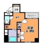 パピヨン倶楽部 - 所在階 の間取り図