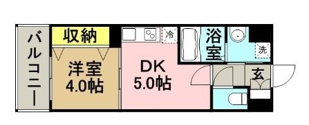 サヴォイリトリートハウス1203号室-間取り