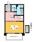 レジデンシャルヒルズインペリアルスイート - 所在階 の間取り図