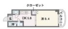 イング大宮 - 所在階***階の間取り図 492