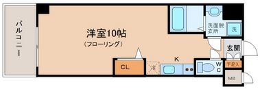 エンクレスト奈良屋401号室-間取り