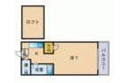 コーポ大濠緑風苑 - 所在階 の間取り図