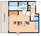 ジャスティス駅東 - 所在階 の間取り図