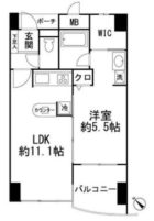 サンシティ博多FLEX21 - 所在階3階の間取り図 4959