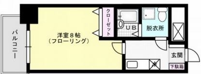 フェアリー高砂905号室-間取り