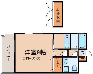 エステートモア今泉403号室-間取り