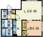 Branche住吉EAST - 所在階 の間取り図