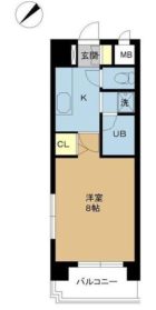 ウィングポート - 所在階 の間取り図