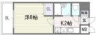 リファレンス薬院 - 所在階 の間取り図